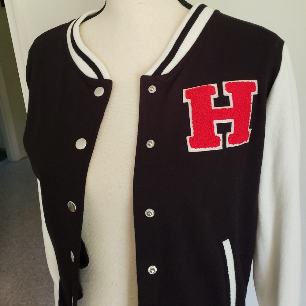 Letterman-style jacket